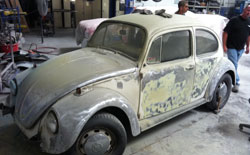 Beetle Before Repair Old & Damage Beetle