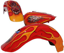 Motorbike Parts Replacement Motorcycle Body Parts with Custom Graphics