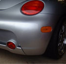 Volkswagen Beetle's Repaired Bumper